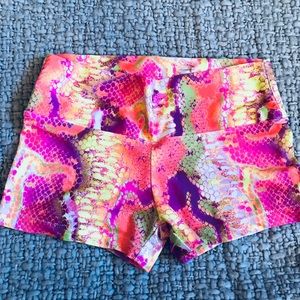 SAVAGE SWIM SHORTIES - Booty Shorts Sz M